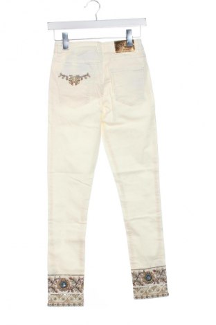 Дамски дънки Desigual, Размер XS, Цвят Екрю, Цена 174,99 лв.