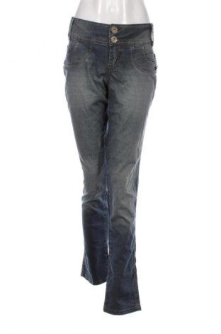 Дамски дънки Emporio, Размер XL, Цвят Сив, Цена 19,99 лв.