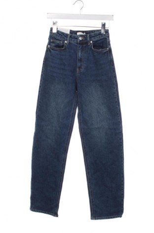 Damskie jeansy H&M, Rozmiar XS, Kolor Niebieski, Cena 89,99 zł