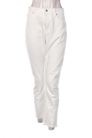 Γυναικείο Τζίν H&M, Μέγεθος L, Χρώμα Λευκό, Τιμή 15,00 €