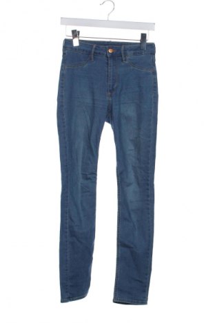 Dámske džínsy  H&M, Veľkosť XS, Farba Modrá, Cena  14,77 €