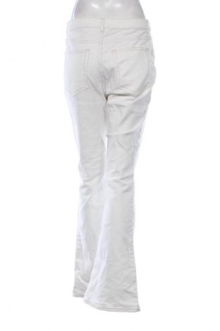 Damskie jeansy H&M Divided, Rozmiar L, Kolor Biały, Cena 66,67 zł