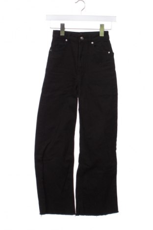 Дамски дънки H&M Divided, Размер XXS, Цвят Черен, Цена 22,00 лв.