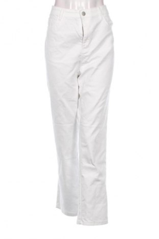 Damskie jeansy Janina, Rozmiar XL, Kolor Biały, Cena 67,41 zł