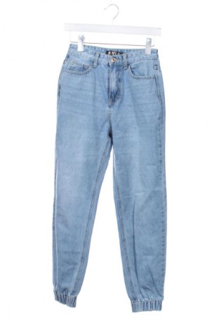 Damskie jeansy Lab, Rozmiar XS, Kolor Niebieski, Cena 94,25 zł