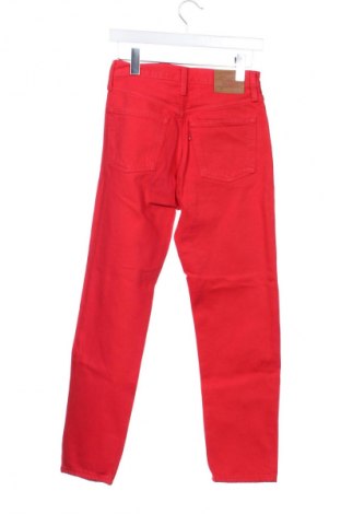 Blugi de femei Levi's, Mărime XS, Culoare Roșu, Preț 197,00 Lei