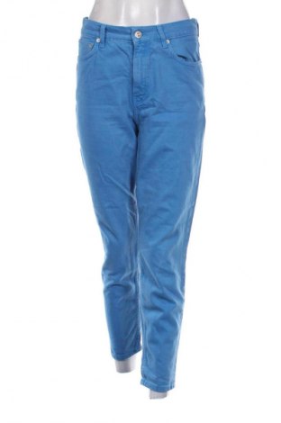 Дамски дънки Mango, Размер M, Цвят Син, Цена 22,99 лв.