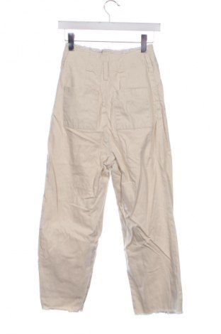 Дамски дънки NA-KD, Размер XXS, Цвят Екрю, Цена 27,99 лв.