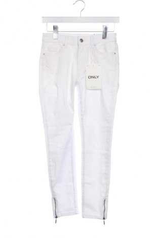 Damskie jeansy ONLY, Rozmiar S, Kolor Biały, Cena 166,99 zł