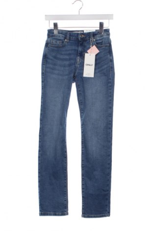 Дамски дънки ONLY, Размер XXS, Цвят Син, Цена 77,99 лв.