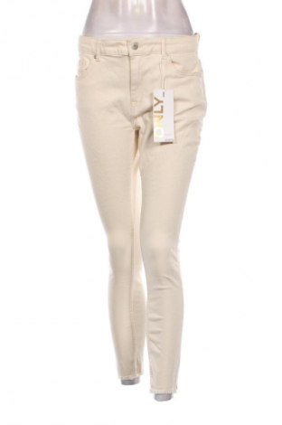 Dámské džíny  ONLY, Velikost XL, Barva Béžová, Cena  1 169,00 Kč