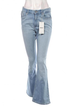 Дамски дънки ONLY, Размер L, Цвят Син, Цена 77,99 лв.