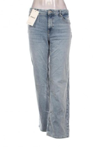 Дамски дънки ONLY, Размер L, Цвят Син, Цена 77,99 лв.