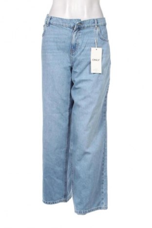 Дамски дънки ONLY, Размер XL, Цвят Син, Цена 77,99 лв.