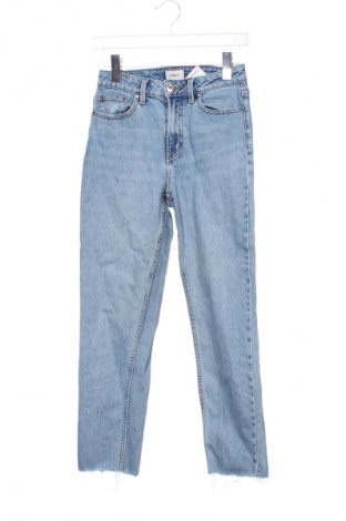 Дамски дънки ONLY, Размер XS, Цвят Син, Цена 34,99 лв.