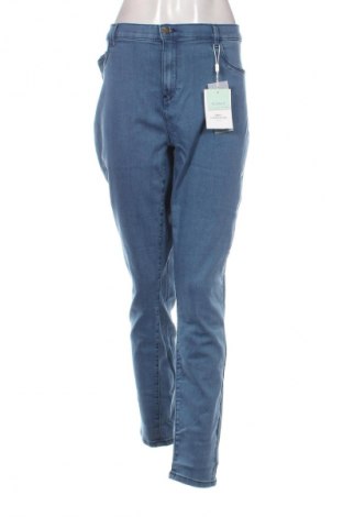 Női farmernadrág ONLY Carmakoma, Méret 3XL, Szín Kék, Ár 15 889 Ft