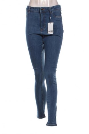 Damskie jeansy Pieces, Rozmiar L, Kolor Niebieski, Cena 207,99 zł