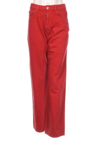 Dámské džíny  Pull&Bear, Velikost S, Barva Červená, Cena  249,00 Kč
