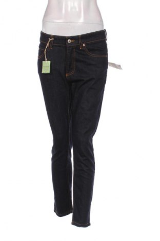 Дамски дънки Pull&Bear, Размер M, Цвят Син, Цена 27,24 лв.