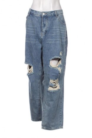 Dámske džínsy  SHEIN, Veľkosť 3XL, Farba Modrá, Cena  10,95 €
