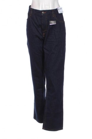 Дамски дънки Sinsay, Размер XXL, Цвят Син, Цена 46,00 лв.