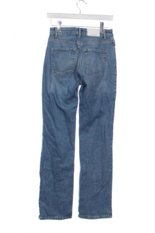 Blugi de femei Stradivarius, Mărime S, Culoare Albastru, Preț 76,00 Lei