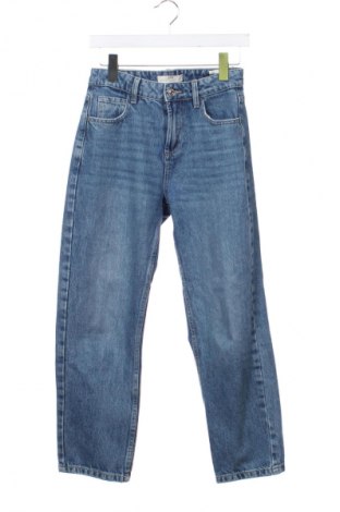 Damskie jeansy Stradivarius, Rozmiar XS, Kolor Niebieski, Cena 66,67 zł