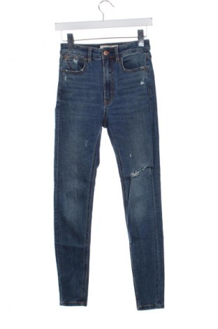 Dámské džíny  Stradivarius, Velikost XS, Barva Modrá, Cena  428,00 Kč