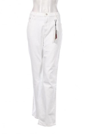 Дамски дънки Tommy Jeans, Размер XL, Цвят Бял, Цена 174,99 лв.