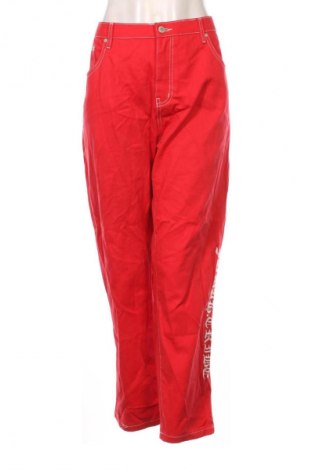 Blugi de femei Unbranded, Mărime XXL, Culoare Roșu, Preț 90,99 Lei