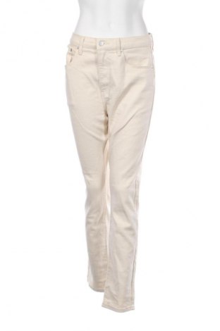 Дамски дънки Unbranded, Размер L, Цвят Бял, Цена 17,99 лв.