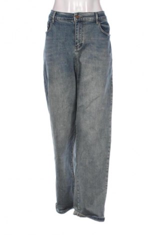 Damskie jeansy Unbranded, Rozmiar XXL, Kolor Niebieski, Cena 66,67 zł