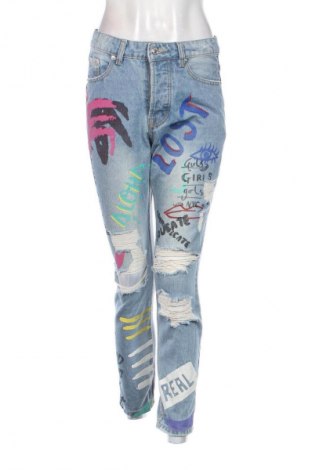 Дамски дънки Unbranded, Размер M, Цвят Многоцветен, Цена 30,00 лв.