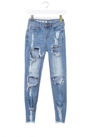 Дамски дънки Unbranded, Размер XS, Цвят Син, Цена 54,34 лв.