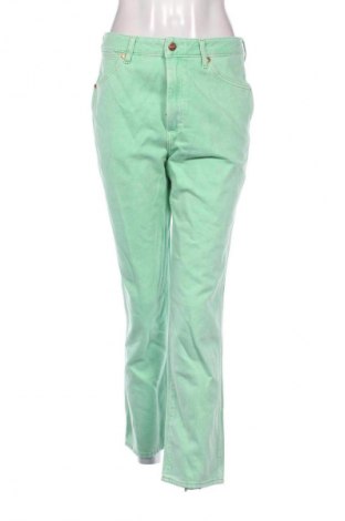 Дамски дънки Wrangler, Размер M, Цвят Зелен, Цена 74,97 лв.