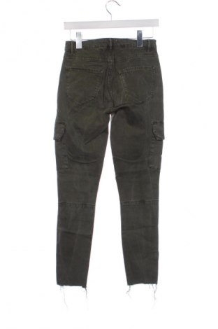 Dámské džíny  Zara, Velikost XS, Barva Zelená, Cena  346,00 Kč