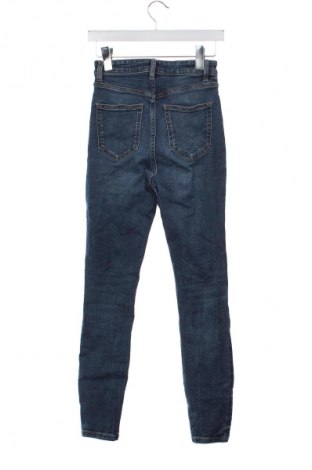 Дамски дънки Zara, Размер XS, Цвят Син, Цена 15,99 лв.