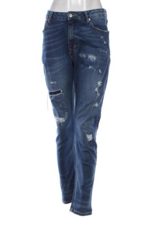 Дамски дънки Zara, Размер XL, Цвят Син, Цена 27,00 лв.