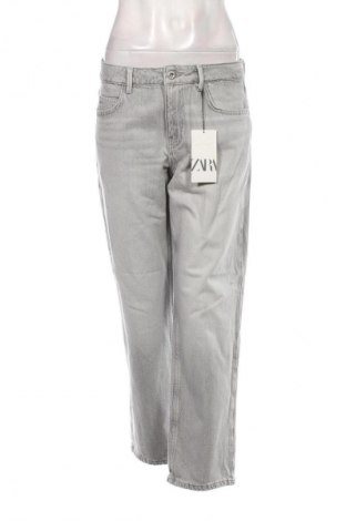 Дамски дънки Zara, Размер M, Цвят Сив, Цена 62,00 лв.