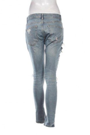 Дамски дънки Zara, Размер M, Цвят Син, Цена 28,99 лв.