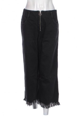 Дамски дънки Zara, Размер M, Цвят Черен, Цена 27,37 лв.