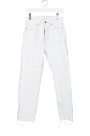 Γυναικείο Τζίν Zara, Μέγεθος XS, Χρώμα Λευκό, Τιμή 13,80 €