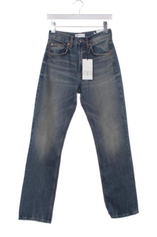 Dámske džínsy  Zara, Veľkosť XS, Farba Modrá, Cena  37,95 €