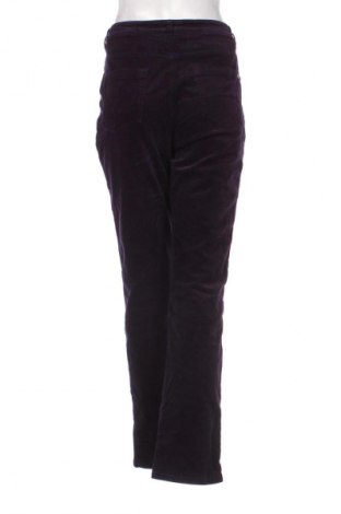 Dámské manšestráky  Canda, Velikost L, Barva Fialová, Cena  239,00 Kč