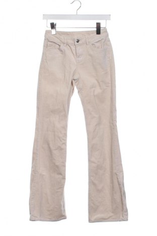 Γυναικείο κοτλέ παντελόνι H&M Divided, Μέγεθος XS, Χρώμα  Μπέζ, Τιμή 8,99 €