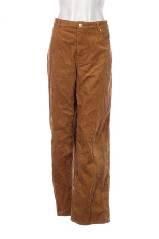 Női kordbársony nadrág H&M Divided, Méret XL, Szín Barna, Ár 5 249 Ft