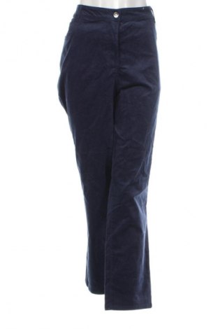 Dámské manšestráky  Miller's, Velikost 3XL, Barva Modrá, Cena  99,00 Kč