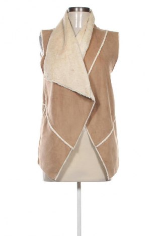 Damska kamizelka Bershka, Rozmiar S, Kolor Beżowy, Cena 58,99 zł