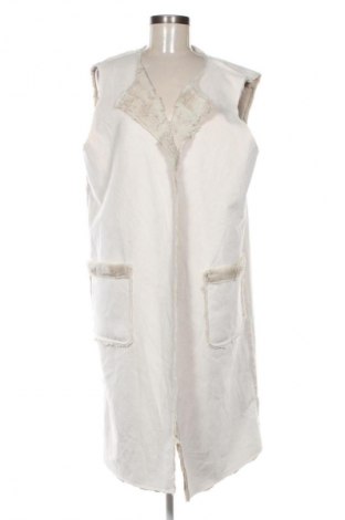 Дамски елек Laura Torelli, Размер L, Цвят Екрю, Цена 20,99 лв.