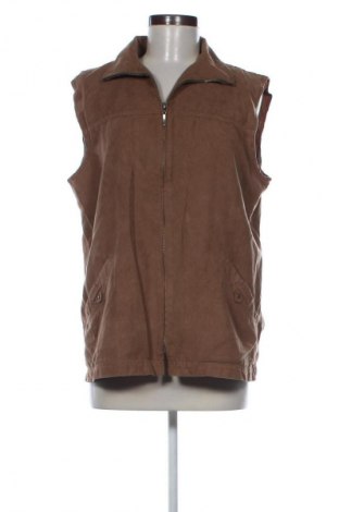 Γυναικείο γιλέκο Maria Reich, Μέγεθος L, Χρώμα Καφέ, Τιμή 19,95 €